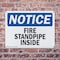 Signmission Fire Standpipe Inside OSHA Notice Sign, Plastic, 14in W x 10in L, 2PK OS-2PACK-NS-P-1014-L-12695 - alternate 5